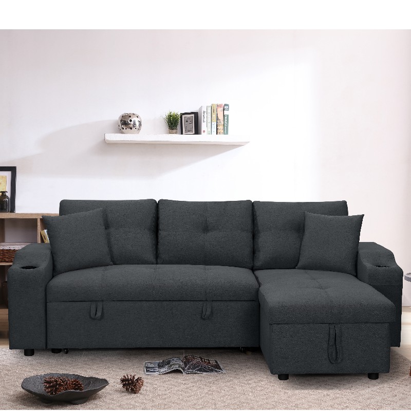 Ткань правое шезлонг секционной диван диван диван с османской